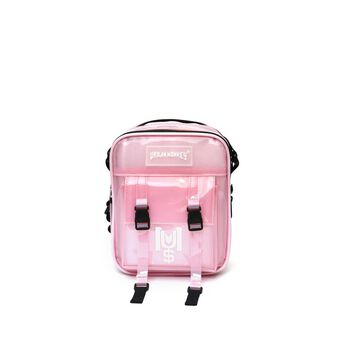 TÚI ĐEO CHÉO [ URBAN MONKEY ] PVC - HỒNG