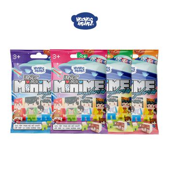 [Mã LTP50 giảm 50k đơn 150k] Bộ chuốt bút chì và gôm tẩy Minime HOOHOO HAHA!