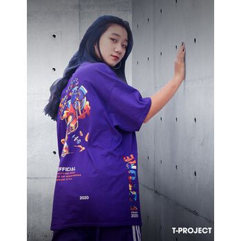 Áo thun FUTURE MOUSE  - Tím