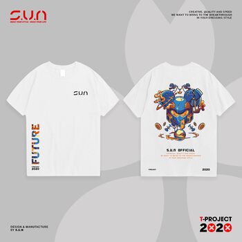 Áo thun FUTURE MOUSE - [TRẮNG]