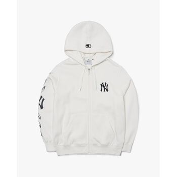 MLB - Áo khoác tay dài phối mũ trùm Thin Ball Raising