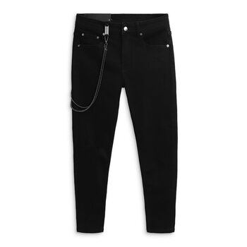 Quần Jean Nam Black Cut Chain , Chất Denim Cotton Co Giãn , QJ003541,SOMEHOW