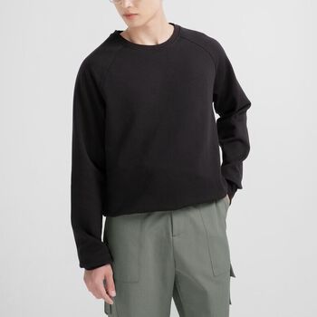 Áo nỉ nam SSSTUTTER vải cotton thoáng mát ROUTINE SWEATSHIRT