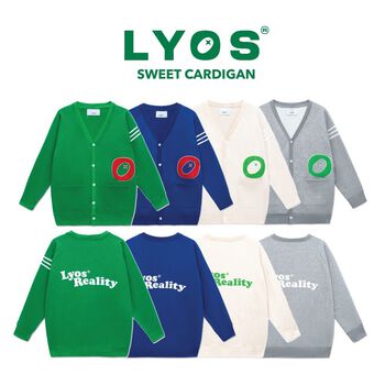 Áo Khoác LYOS Sweet Cardigan Xanh Dương/ Xanh Lá/ Xám/ Kem