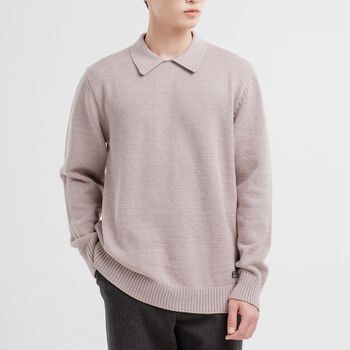 Áo sweater nam SSSTUTTER cổ polo chất len hàn quốc SOFT POLO SWEATER