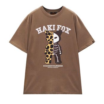 Áo thun HAKI X-RAY T-SHIRT Change Your Mind 2 màu Nâu Đen - Unisex Cotton 100%