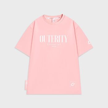 Áo thun Hồng Outerity In Nổi Ver 2.0 / ORP134