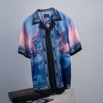 MENDE - Demon Shirt - Áo sơ mi nam tay ngắn