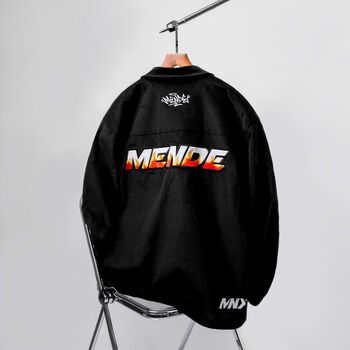 MENDE - Fire Jacket - Áo khoác nhung tăm tối giản