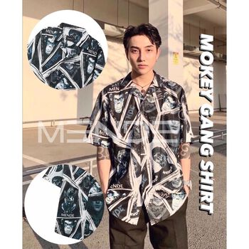 MENDE - Monkey - áo sơ mi tay ngắn MENDE chính hãng