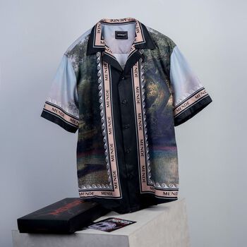 MENDE - Old Horse Shirt - Áo sơ mi nam tay ngắn