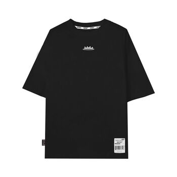 Áo Thun essential Trắng - AES Đen