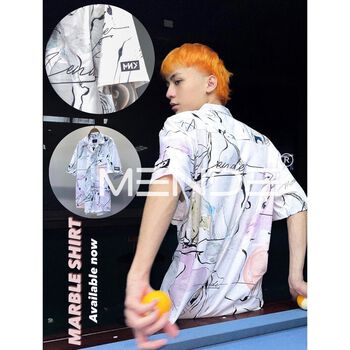 MENDE - Marble Sign Shirt - áo sơ mi tay ngắn MENDE chính hãng