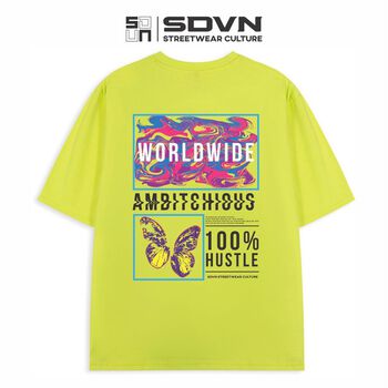 Áo Thun Unisex Nam Nữ Form Rộng SDVN Ambitchous