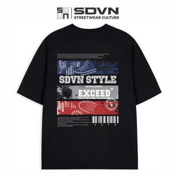 Áo Thun Unisex Nam Nữ Form Rộng SDVN Exceed