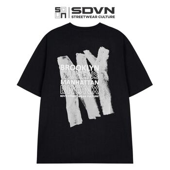 Áo Thun Unisex Nam Nữ Form Rộng SDVN NY Brooklyn