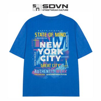 Áo Thun Unisex Nam Nữ Form Rộng SDVN STATE OF MIND