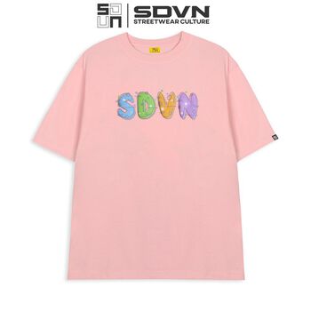 Áo Thun Unisex Nam Nữ SDVN COLORFUL (In nổi)