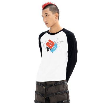 Nlogo Raglan LS Tee