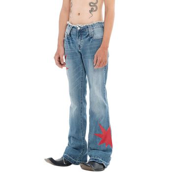 RL Broken Denim Pants