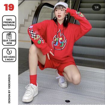 Fire Hoodie (Áo có nón Lửa) //19DEGREES