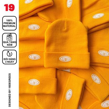 MŨ BEANIE 19 NHIỀU MÀU //19DEGREES