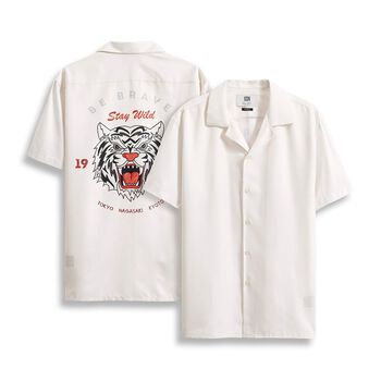 Áo Sơmi Tay Ngắn Tiger Stay Wild