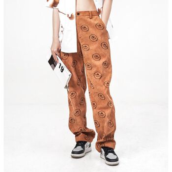 MENDE - Brownie Cargo Pant - Quần dài màu nâu Unisex ống rộng thoải mái