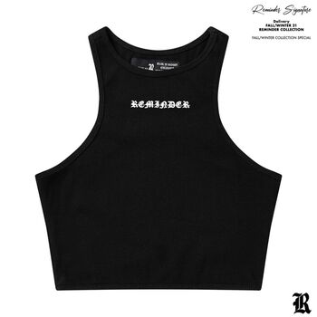 Áo Croptop Nữ Reminder Ribbed Vest Local Brand