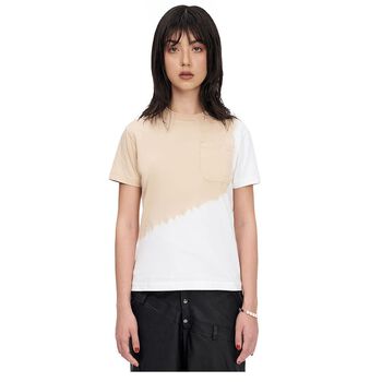WMNS BEUTER® INSIDE-OUT LATTE WASHED POCKET T-SHIRT