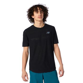 Mens New Balance Q Speed Jacquard Short Sleeve