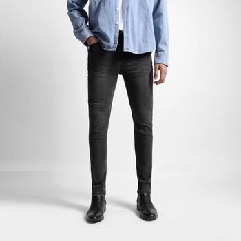 Quần Jean Skinny Basic Dark Grey