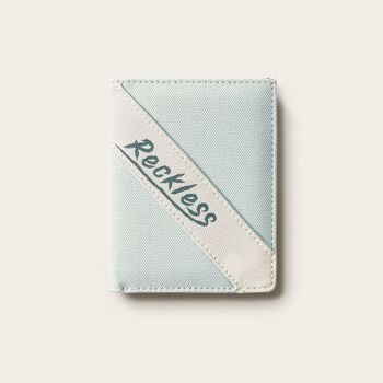 Ví Vải Đứng Reckless Mark Wallet Màu Phối Polyester Kháng Nước