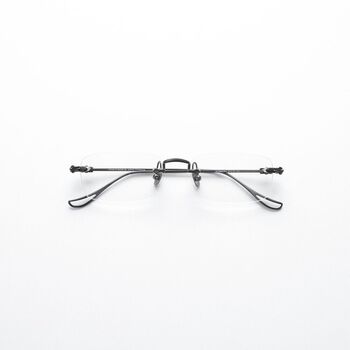 Mắt Kính Nam , Kính Titan Dark Gray Thời Trang Cao Cấp  , INF MK000044, SOMEHOW