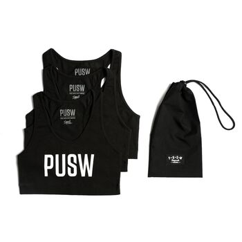 CROWN SPORT BRA SET OF 3