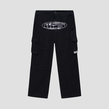 Quần dài khaki local brand Clownz Cargo form ống rộng, dáng unisex nam nữ