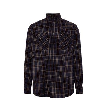 Flannel Dark Blue