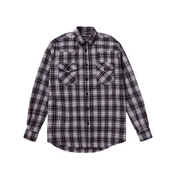 Flannel White/Black