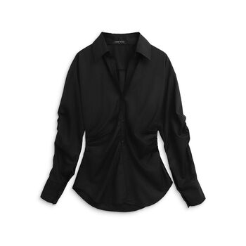 Áo Sơ Mi Nữ Ruffled ,Chất Vải Kate silk thoải mái,WSM000018, SOMEHOW