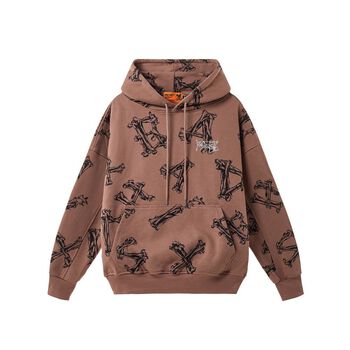 BONE ALPHABET HOODIE