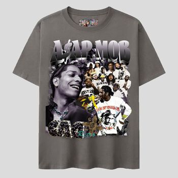 Áo thun DACretro rapper AsapMob phong cách hiphop