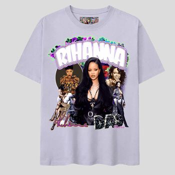 Áo thun DACretro rapper Rihanna phong cách hiphop