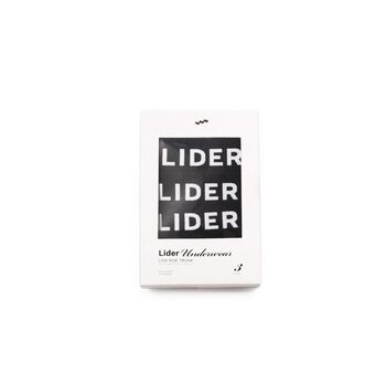 LIDER BOXER 3-Pack Trunk BLACK