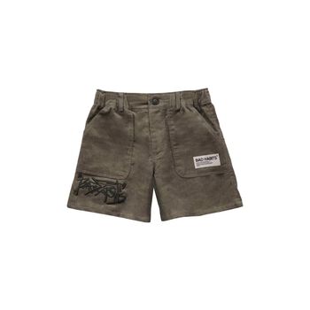 CORDUROY FATIGUE SHORTS