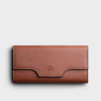 Ví cầm tay nữ dáng ngang nắp gập Lata VN56
