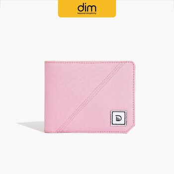 Ví Vải DIM Basic Wallet - Màu Hồng Pastel