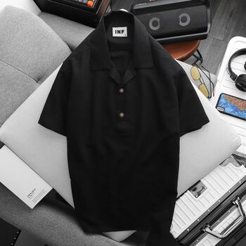 Áo Sơ Mi Nam INF BWG Special Hem , Chất Cotton Dày Dặn , SM005883,SOMEHOW