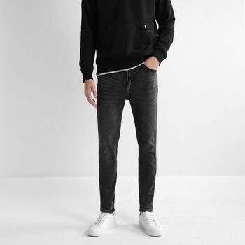 Quần Jean Skinny Dark Grey Wash