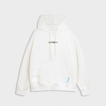 Áo Hoodie Signature / Màu Trắng- Nỉ Chân Cua Mỏng - ORP208