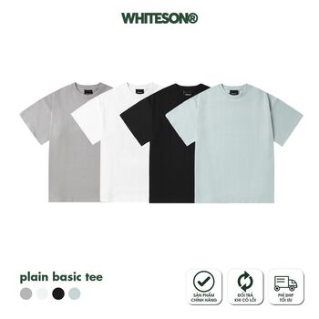 ÁO PLAIN BASIC TEE